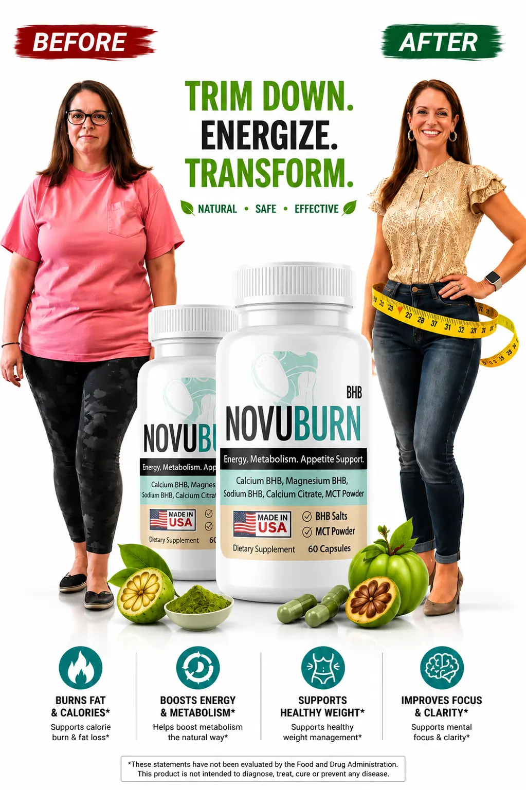 NovuBurn Advanced Keto Support Supplement